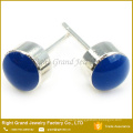 Customized Surgical Steel Neon Color Epoxy Coated Piercing Earring Studs